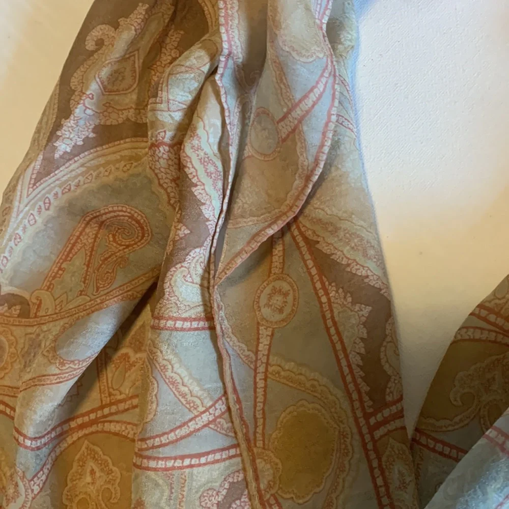 Etro 100% silk scarf